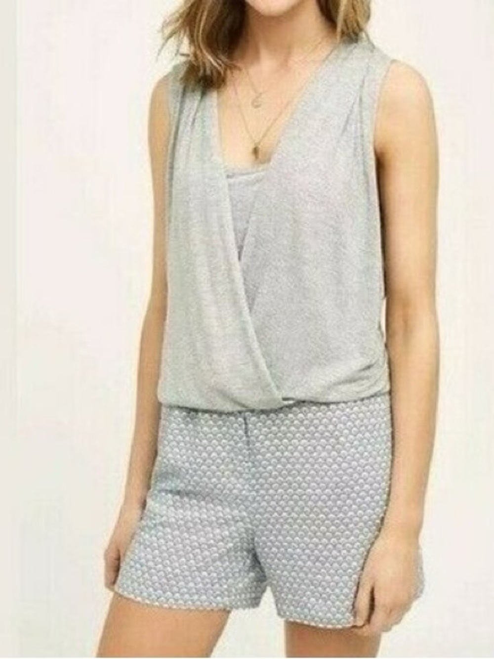Anthropologie Hei Hei Sleeveless Romper M